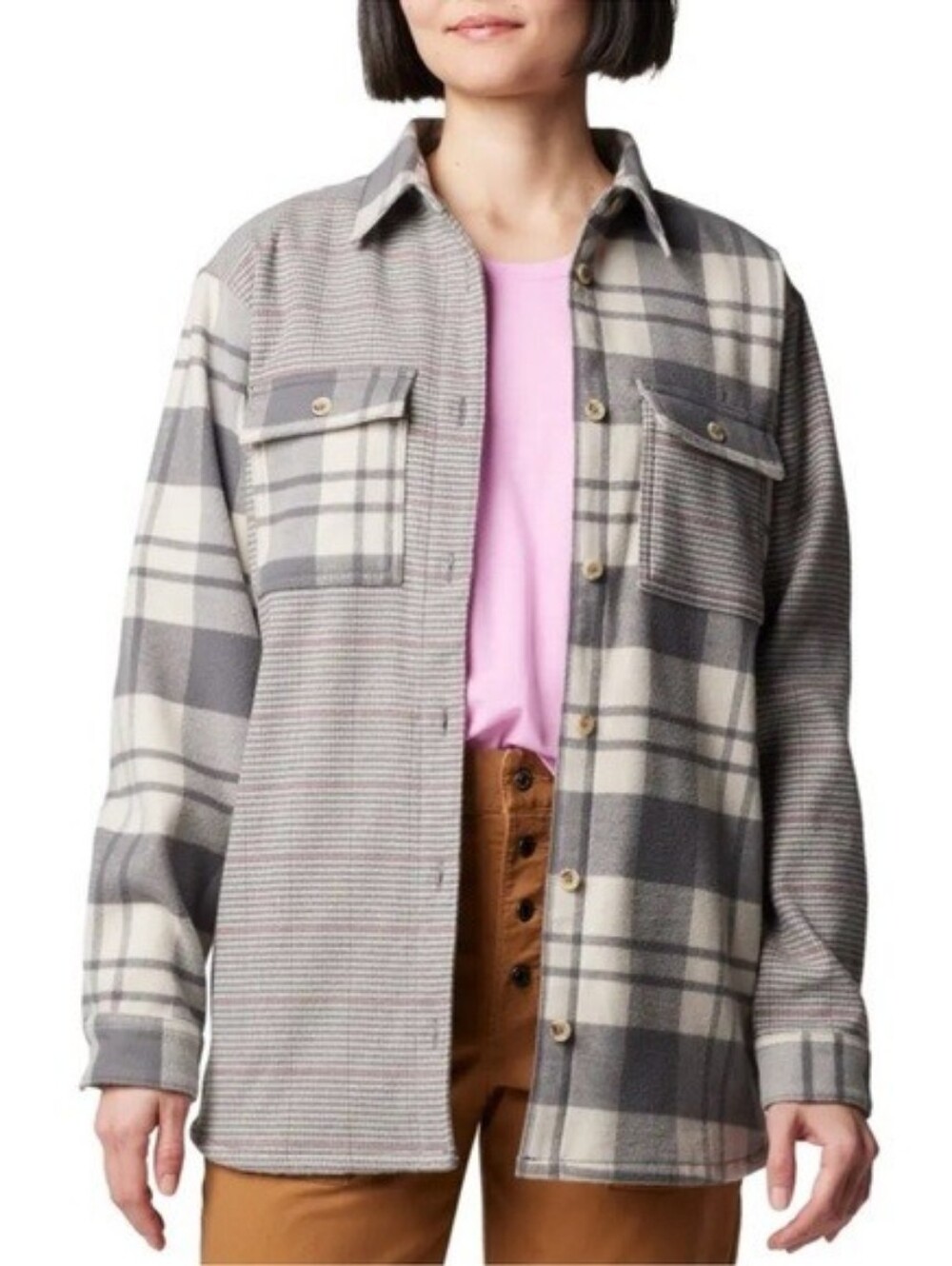 Columbia Oversized Middle-weight, Extrasoft Shirt Jacket
